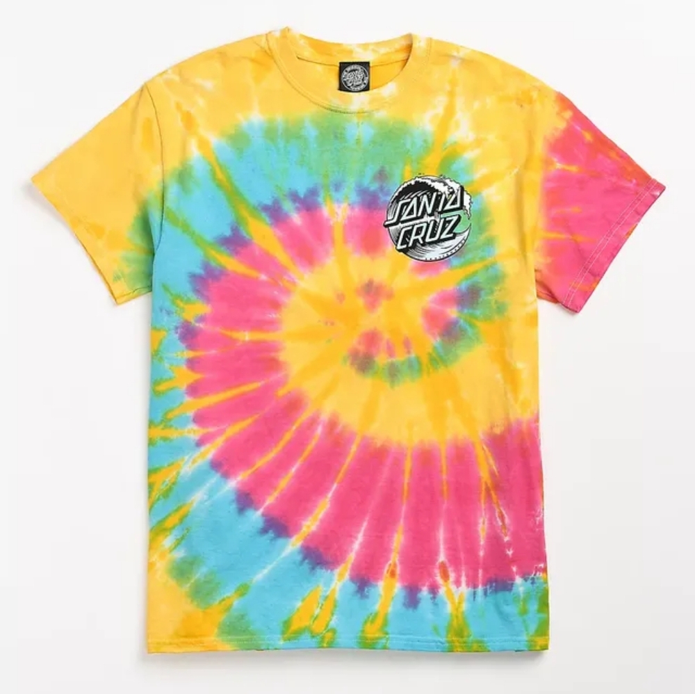 Santa Cruz Skateboards Tie Dye Universal T-shirt Medium